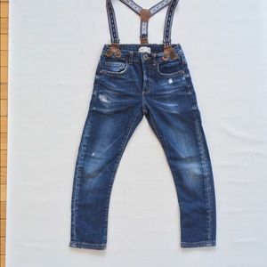 Zara Boys, size 7Y denim slim jeans